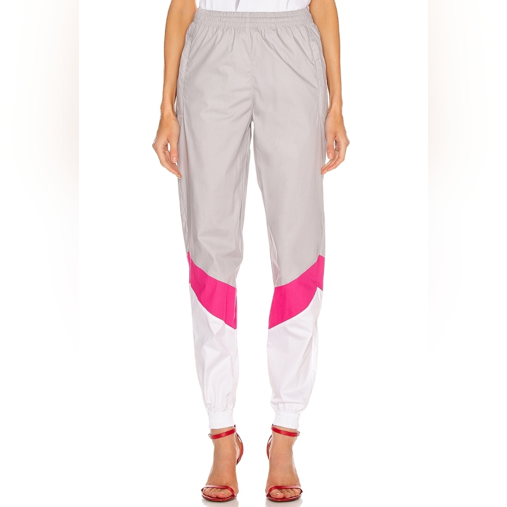 VETEMENTS Mustermann Pants Grey & Pink & White Sz S Women's